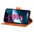 Funda de Cuero Cartera con Soporte Carcasa S03D para Motorola Moto Edge X30 5G