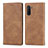 Funda de Cuero Cartera con Soporte Carcasa S04D para Samsung Galaxy Note 10 5G