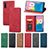 Funda de Cuero Cartera con Soporte Carcasa S04D para Samsung Galaxy Note 10 5G