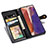 Funda de Cuero Cartera con Soporte Carcasa S05D para Samsung Galaxy Note 20 5G