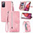 Funda de Cuero Cartera con Soporte Carcasa S06D para Samsung Galaxy S20 Lite 5G