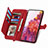 Funda de Cuero Cartera con Soporte Carcasa S06D para Samsung Galaxy S20 Lite 5G