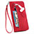 Funda de Cuero Cartera con Soporte Carcasa S06D para Samsung Galaxy S20 Lite 5G