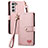 Funda de Cuero Cartera con Soporte Carcasa S15D para Samsung Galaxy S23 Plus 5G