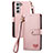 Funda de Cuero Cartera con Soporte Carcasa S16D para Samsung Galaxy S22 5G