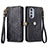 Funda de Cuero Cartera con Soporte Carcasa S17D para Motorola Moto Edge Plus (2022) 5G