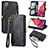 Funda de Cuero Cartera con Soporte Carcasa S17D para Samsung Galaxy S20 FE (2022) 5G