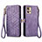 Funda de Cuero Cartera con Soporte Carcasa S18D para Motorola Moto Edge 30 Pro 5G