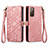 Funda de Cuero Cartera con Soporte Carcasa S18D para Samsung Galaxy S20 FE (2022) 5G