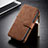 Funda de Cuero Cartera con Soporte Carcasa T01 para Apple iPhone 11