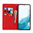 Funda de Cuero Cartera con Soporte Carcasa T02D para Samsung Galaxy S21 Plus 5G