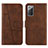 Funda de Cuero Cartera con Soporte Carcasa Y01X para Samsung Galaxy Note 20 5G