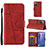 Funda de Cuero Cartera con Soporte Carcasa Y01X para Samsung Galaxy Note 20 5G