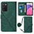 Funda de Cuero Cartera con Soporte Carcasa Y07B para Samsung Galaxy M02s