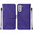 Funda de Cuero Cartera con Soporte Carcasa Y07B para Samsung Galaxy S21 5G