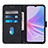 Funda de Cuero Cartera con Soporte Carcasa YB3 para Oppo A58 5G