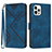 Funda de Cuero Cartera con Soporte Carcasa YX1 para Apple iPhone 14 Pro Max