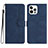 Funda de Cuero Cartera con Soporte Carcasa YX2 para Apple iPhone 13 Pro Max