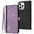 Funda de Cuero Cartera con Soporte Carcasa YX3 para Apple iPhone 13 Pro