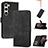 Funda de Cuero Cartera con Soporte Carcasa YX4 para Samsung Galaxy S22 Plus 5G