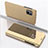 Funda de Cuero Cartera con Soporte Espejo Carcasa ZL1 para Samsung Galaxy M40S