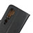 Funda de Cuero Cartera con Soporte K01 para Xiaomi Mi Note 10 Pro Negro