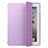 Funda de Cuero Cartera con Soporte L01 para Apple iPad 3 Morado