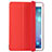 Funda de Cuero Cartera con Soporte L01 para Apple iPad Air Rojo