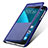 Funda de Cuero Cartera con Soporte L01 para Huawei Honor 4X Azul