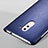 Funda de Cuero Cartera con Soporte L01 para Huawei Mate 9 Lite Azul