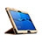 Funda de Cuero Cartera con Soporte L01 para Huawei MediaPad M3 Lite 10.1 BAH-W09 Oro