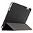 Funda de Cuero Cartera con Soporte L01 para Huawei Mediapad T1 10 Pro T1-A21L T1-A23L Negro