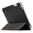 Funda de Cuero Cartera con Soporte L01 para Huawei Mediapad T1 10 Pro T1-A21L T1-A23L Negro