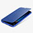 Funda de Cuero Cartera con Soporte L02 para Huawei Mate 10 Lite Azul
