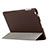 Funda de Cuero Cartera con Soporte L02 para Huawei MediaPad M2 10.1 FDR-A03L FDR-A01W Marron