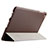 Funda de Cuero Cartera con Soporte L02 para Huawei MediaPad M2 10.1 FDR-A03L FDR-A01W Marron