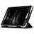 Funda de Cuero Cartera con Soporte L02 para Huawei MediaPad T2 Pro 7.0 PLE-703L Negro