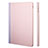 Funda de Cuero Cartera con Soporte L03 para Apple iPad Mini 2 Rosa