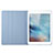 Funda de Cuero Cartera con Soporte L03 para Apple iPad Pro 9.7 Azul Cielo