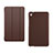 Funda de Cuero Cartera con Soporte L03 para Huawei Honor Pad 2 Marron