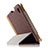 Funda de Cuero Cartera con Soporte L04 para Huawei MediaPad M5 8.4 SHT-AL09 SHT-W09 Marron