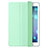 Funda de Cuero Cartera con Soporte L06 para Apple iPad Mini 3 Verde