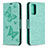 Funda de Cuero Cartera con Soporte Mariposa Carcasa B01F para Samsung Galaxy Note 20 5G