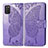 Funda de Cuero Cartera con Soporte Mariposa Carcasa para Samsung Galaxy M02s