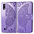 Funda de Cuero Cartera con Soporte Mariposa Carcasa para Samsung Galaxy M10