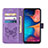 Funda de Cuero Cartera con Soporte Mariposa Carcasa Y01B para Samsung Galaxy A30