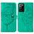 Funda de Cuero Cartera con Soporte Mariposa Carcasa Y01B para Samsung Galaxy Note 20 Ultra 5G