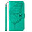 Funda de Cuero Cartera con Soporte Mariposa Carcasa YB2 para Xiaomi Redmi Note 12 Explorer