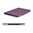 Funda de Cuero Cartera con Soporte para Apple iPad 3 Morado