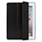 Funda de Cuero Cartera con Soporte para Apple iPad 3 Negro